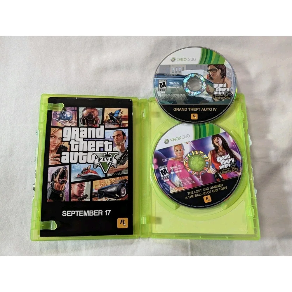 Grand Theft Auto IV & Episodes From Liberty City Complete (XBOX ONE & XBOX 360)